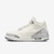 Air Jordan 3 Sail and Cement Grey na internet