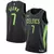 Regata NBA Boston Celtics 24/25 City Edition Swingman Jersey Jaylen Brown 7 Preta - Sneakers Love