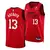 Regata NBA Miami Heat City Edition 25/26 Swingman Jersey Bam Adebayo 13 Vermelha - Sneakers Love