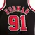 Regata NBA Chicago Bulls 199798 Mitchell & Ness Hardwood Classics Swingman Preta Dennis Rodman 91 - loja online