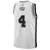 Regata NBA San Antonio Spurs Association Edition Swingman Jersey Branca De'Aaron Fox 4 - comprar online