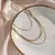 Elegância em Cada Detalhe - Colar de Camadas Banhado a Ouro 18K - comprar online