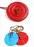 Balanço de disco infantil, esportes internos e externos, vermelho, azul, absort - comprar online