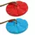 Balanço de disco infantil, esportes internos e externos, vermelho, azul, absort - Vittaa