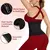 Zíper cintura trainer trimmer espartilho feminino emagrecimento barriga plana s - comprar online