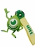 Llavero de goma Mike Wasowski Monsters Inc