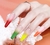 Cola para extensão de unhas com cristais coloridos de 15g - Zexv
