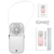 Ventilador de pescoço com faixa viva-voz, pendurado, recarregável por USB - Zexv