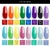 Cola para extensão de unhas com cristais coloridos de 15g na internet