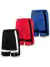 Imagem do Kit 3 Shorts Bermudas masculinas Dry Fit Academia treino dupla