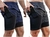 Kit 2 Bermuda 2 em 1 Shorts Academia Masculina Treino Elastano Esporte. na internet