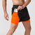 Imagem do Shorts masculinos de secagem rápida, respiráveis, com zíper e bolsos