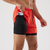 Shorts masculinos de secagem rápida, respiráveis, com zíper e bolsos na internet