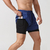 Shorts masculinos de secagem rápida, respiráveis, com zíper e bolsos na internet