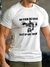 Camiseta Esportiva Masculina Estilo Namorado - Gola Redonda, Manga Curta, Estampa Minimalista, Uso Diário, Para Academia - comprar online
