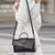 Bolsa de ombro transversal de couro sintético feminina, bolsa casual para jantar e casamento, bolsa com aba e estampa de jacaré - comprar online