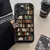 Capa de celular com padrão criativo e estante para iPhone - loja online