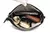 Bolsa transversal 100% couro legítimo, bolsa feminina da moda, alça larga, bolsa de ombro, bolsa carteiro feminina, bolsa pequena e bolsa de mão