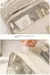 Imagem do Bolsas de maquiagem de grande capacidade para mulheres, bolsa de viagem para cosméticos, organizador de artigos de higiene pessoal, bolsa de armazenamento à prova d'água para pendurar