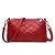 Bolsa de couro genuíno feminina da moda, bolsa de ombro para meninas, couro macio, zíper multicamadas, grande capacidade, transversal na internet