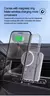 Carregador magnético sem fio para carro, 15w, para magsafe iphone. - loja online