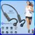 Fone de ouvido de condução óssea Ks19 TWS, fones de ouvido sem fio Bluetooth, fone de ouvido esportivo com faixa de pescoço, fone de ouvido auditivo, viva-voz com microfone
