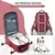 Mochila de viagem saco de cabine 40x30x20 wizzair carry-ons, avião masculino feminino 15.6 polegada mochila portátil, negócios casuais à prova dwaterproof água - loja online