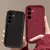Doce cor caso de telefone para samsung s25 s24 s23 s22 ultra plus s21 s24 fe a55 a34 a15 a35 a52 a53 a54 a16 5g capa de silicone macio