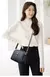 Bolsas de ombro femininas de couro macio, pequenas, de cor sólida, transversal, nova bolsa de mensageiro de designer, bolsa de deslocamento - comprar online
