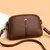 Bolsas de ombro femininas de couro macio, pequenas, de cor sólida, transversal, nova bolsa de mensageiro de designer, bolsa de deslocamento