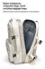 Mochila expansível masculina, mochila de viagem leve de grande capacidade, multifuncional para armazenamento de bagagem, bolsa de lazer feminina na internet