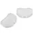 2 peças palmilhas de gel de silicone separador de dedo do pé valgus ortopédic - Zexv
