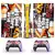 Imagem do Nova capa adesiva decorativa para PS5 Slim Disc para console e 2 drivers PS5 Slim Disc Skin Vinyl