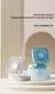 Ventilador dobrável multifuncional portátil mini ventilador de turbina USB - comprar online