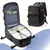 Mochila de viagem saco de cabine 40x30x20 wizzair carry-ons, avião masculino feminino 15.6 polegada mochila portátil, negócios casuais à prova dwaterproof água - comprar online