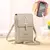 Bolsa de mão feminina Buylor Pocket com tela sensível ao toque para celular, bolsa de ombro em couro macio, bolsas femininas baratas, carteira pequena, bolsas crossbody - loja online