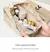 Bolsas de maquiagem de grande capacidade para mulheres, bolsa de viagem para cosméticos, organizador de artigos de higiene pessoal, bolsa de armazenamento à prova d'água para pendurar - comprar online