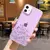 Capa de celular transparente com lantejoulas brilhantes de luxo para iPhone - loja online