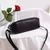 Bolsa de ombro transversal de couro sintético feminina, bolsa casual para jantar e casamento, bolsa com aba e estampa de jacaré na internet