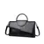 Imagem do Bolsa de ombro transversal de couro sintético feminina, bolsa casual para jantar e casamento, bolsa com aba e estampa de jacaré