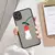 Capa de celular rígida fosca da moda para iPhone, capa protetora macia e transparente à prova de choque