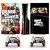 Nova capa adesiva decorativa para PS5 Slim Disc para console e 2 drivers PS5 Slim Disc Skin Vinyl - Zexv
