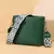Bolsa transversal 100% couro legítimo, bolsa feminina da moda, alça larga, bolsa de ombro, bolsa carteiro feminina, bolsa pequena e bolsa de mão - comprar online