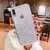 Capa de celular transparente com lantejoulas brilhantes de luxo para iPhone - comprar online