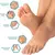 2 peças palmilhas de gel de silicone separador de dedo do pé valgus ortopédic na internet