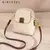 Moda couro legítimo design de luxo mulheres pequenas bolsas de ombro crossbody senhoras casual bolsa concha senhoras bolsa de aba 5. na internet