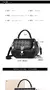 Imagem do Bolsa feminina de ombro, bolsa tote feminina de luxo, bolsa de couro genuíno, bolsa balde com laço