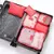 Imagem do Conjunto de 6 bolsas de armazenamento de viagem, conjunto de malas, estojos de armazenamento portáteis, organizador de bagagem, roupas, sapatos, organizador dobrável