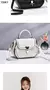 Bolsa feminina de ombro, bolsa tote feminina de luxo, bolsa de couro genuíno, bolsa balde com laço - comprar online