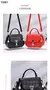 Bolsa feminina de ombro, bolsa tote feminina de luxo, bolsa de couro genuíno, bolsa balde com laço - Zexv